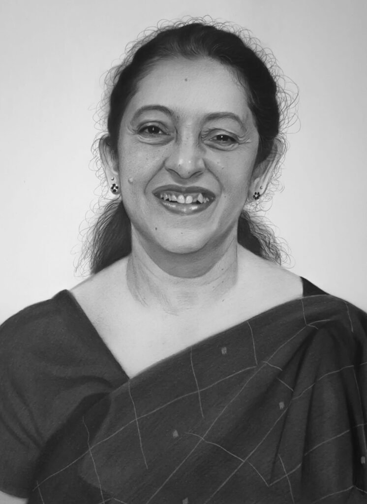 hand drawn portrait artist in Delhi