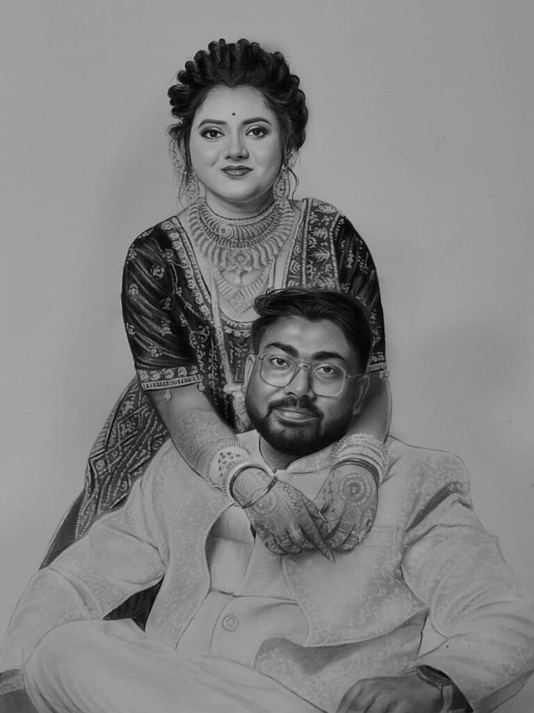 portrait painting artist near me in Delhi